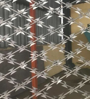 Cbt-60 Cbt-65 Concertina Razor Barbed Wire Mesh Fence High Security
