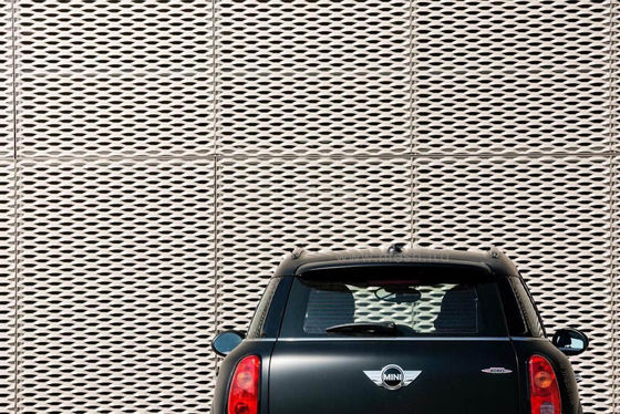 Protective Stainless Steel Expanded Metal Mesh Perforated Plain Weave