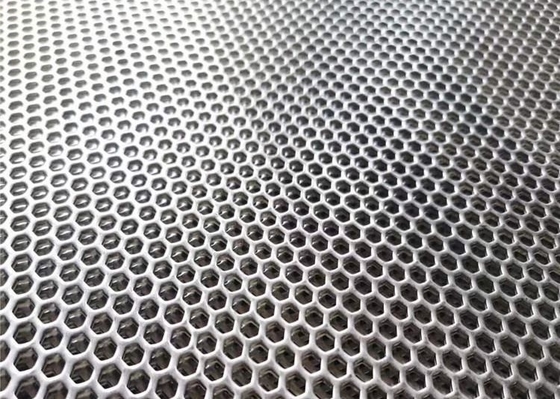 1.4mm Stainless Steel Punched Perforated Metal Sheet By ISO