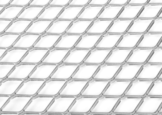 Stainless Steel Expanded Metal Sheet Flattened Diamond