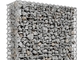 0.5m Width 1m Length Rock Basket Retaining Wall 4x1x1m Welded Mesh Gabion