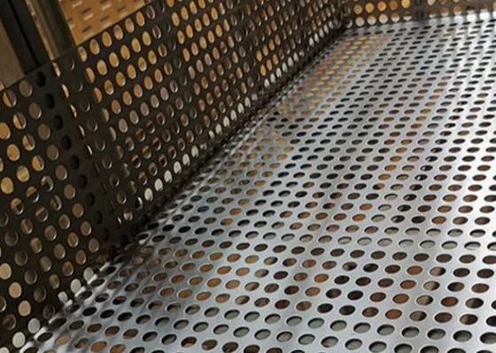 Cold Rolled Stainless Steel Perforated Plate For Decorative