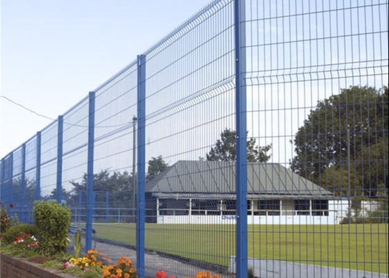 Factory price galvanized steel welded bending fence 3D curved metal welded wire mesh