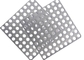 Stainless Steel Round Hole Perforated Metal Mesh Customized