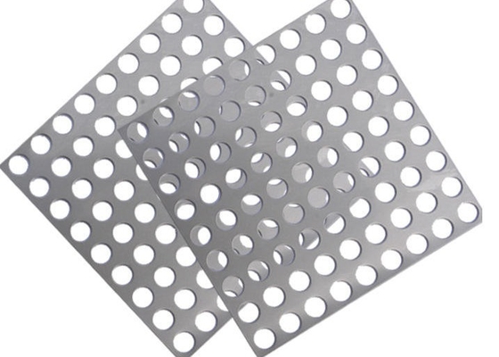 Stainless Steel Round Hole Perforated Metal Mesh Customized