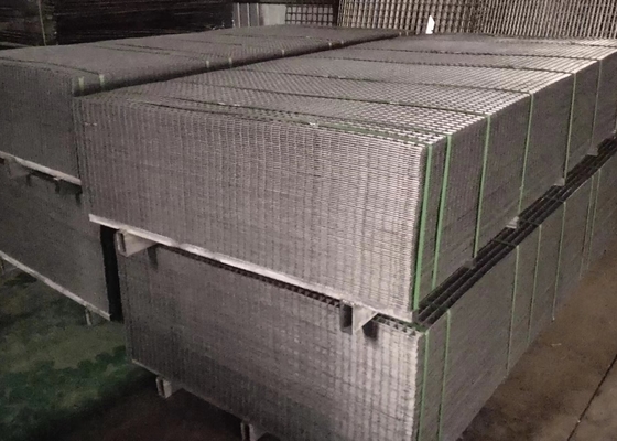 Square 8.0mm 2x6 Hot Dipped Galvanised Weld Mesh Panels For Building