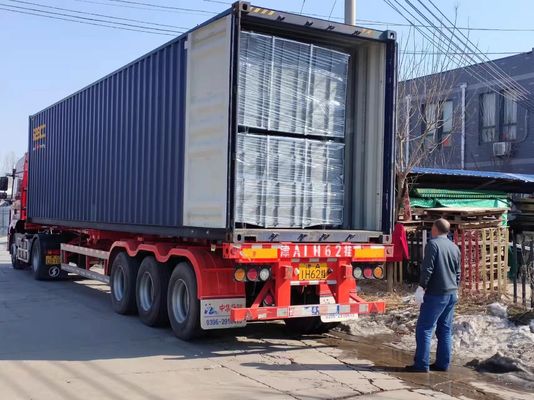 Rectangular Hole Galvanized Welded Mesh Panels / Wire Panels 2.9 X 2.0 M Size