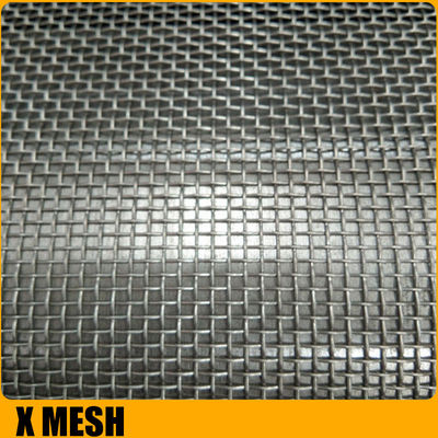 Crimped Stainless Steel Woven Wire Mesh Plain Weave