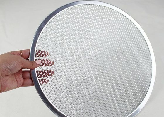 7/12/13/15/20 Inch Wire Mesh Pizza Pan Aluminum Alloy Thicken