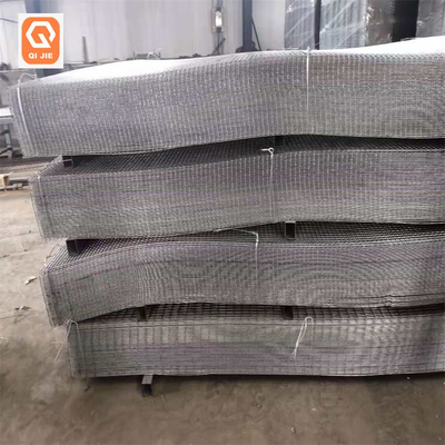 2.4mx5.8m Silver Welded Mesh Galvanised / Pvc Coated