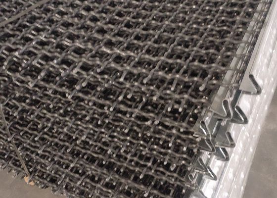 65mn Hight Carbon Vibrating Mining Screen Mesh Plain Weave