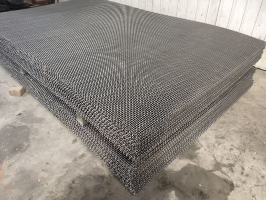 Stainless Steel Galvanized Metal Vibrating Screen Mesh Plain Weave