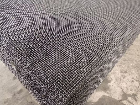 Stainless Steel Galvanized Metal Vibrating Screen Mesh Plain Weave