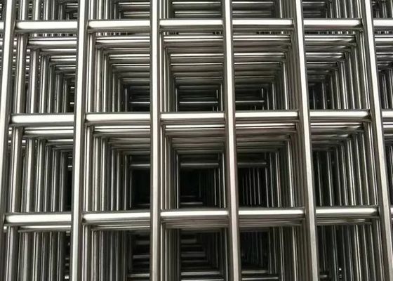 Hot Dipped Galvanized 2x2 Welded Wire Mesh Fence Panel Square Hole  6mm