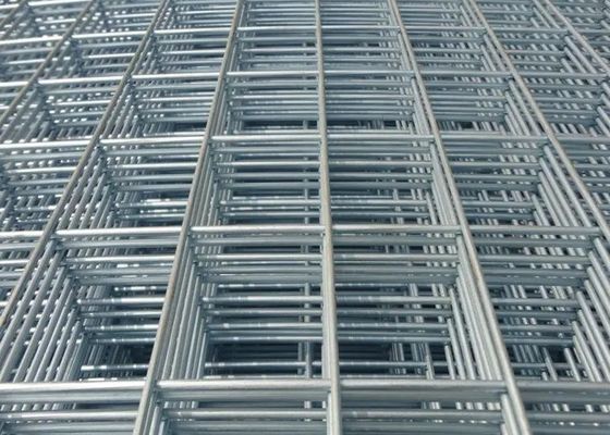 Customization Concrete Reinforced Welded Wire Mesh 0.5m To 2.2m Width