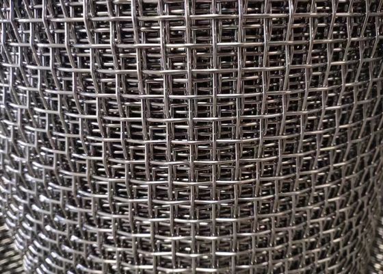20mm Openning Mining Screen Mesh Aluminum Crimped Wire Mesh Rolls
