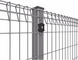 Decorative Galvanized Wire Fence Ornamental Double Loop Roll Top
