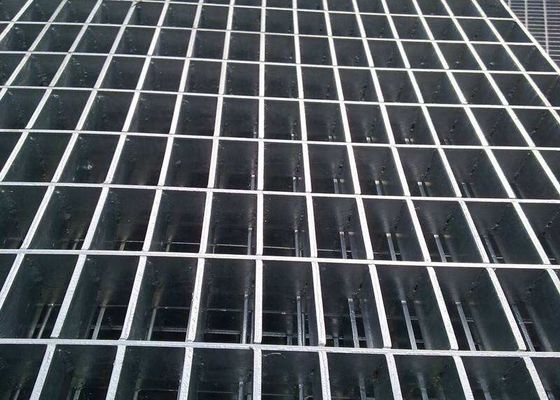 Galvanized Steel Grating Welded Steel Bar 25x3 800x1000 Metal Grid Plate For Platform Walkway