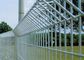 Decorative Roll Top BRC Welded Wire Mesh Fence 6ft Powder Coated