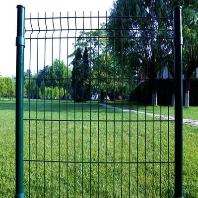 3D Curved Welded Wire Mesh Fence 0.4mm - 6.0mm Diameter