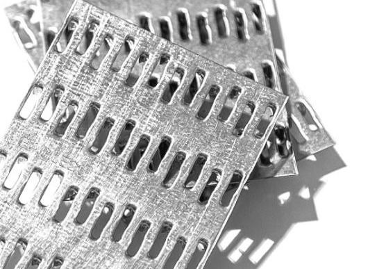 25mm×75mm Anti Split Plates Hot Dipped Galvanized Rectangle Odm Design