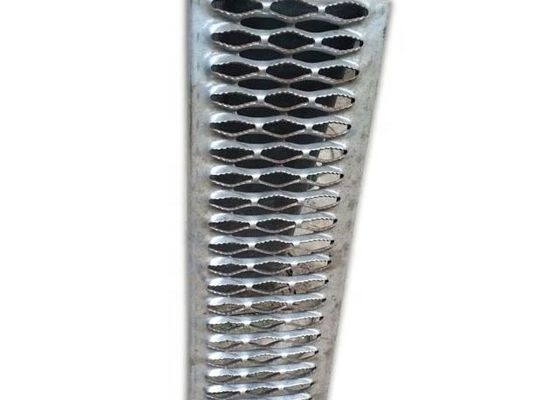 Stainless 2MM Galvanized Steel Grating 240 X 4020MM / Anti Slip Tread Plates