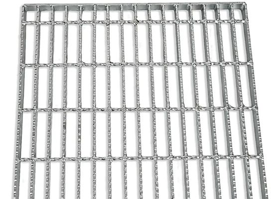Antirust Galvanized Platform Steel Grating Industrial Floor Grates 800mm Width