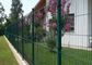 Home Outdoor Decorative Welded Wire Mesh Metal Curved Panel 3D Garden Fence