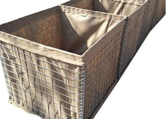 Customizable Iron Military Sand Wall Hesco Barrier For Flood Wear Resisting