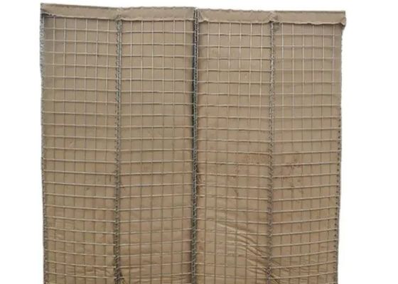 Customizable Iron Military Sand Wall Hesco Barrier For Flood Wear Resisting