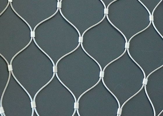 Customization Stainless Steel Rope Mesh For Safety And Aesthetics