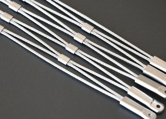 Customization Stainless Steel Rope Mesh For Safety And Aesthetics
