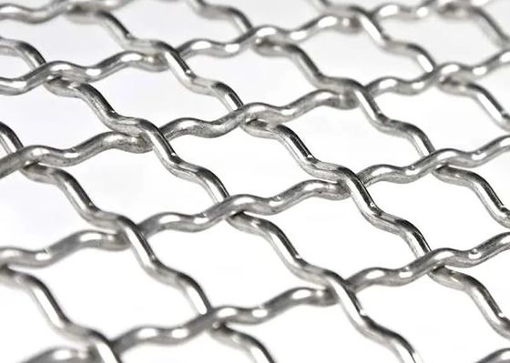 3x3 316 316L Stainless Steel Crimped Wire Mesh Plain / Twill Weave