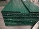 Straight Post Powder Coated Curved Metal Fence Panels Triangle Bend Wire Mesh