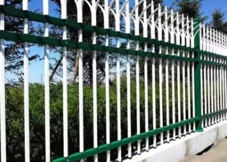 Best Price Powder Coated Square Post Wrought Iron Aluminum Fence