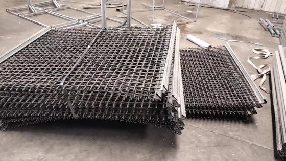 304 Stainless Steel Crimped Wire Screen For Animal Cage Or Vibrating