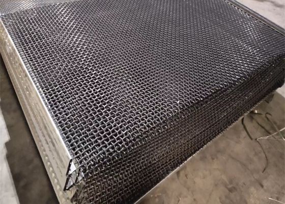 Fangyuan Tensioned Pu Painted Shaker Screen Mesh Mining Sieve