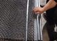 Manganese Steel Painted Pre Crimped Wire Mesh 4mm