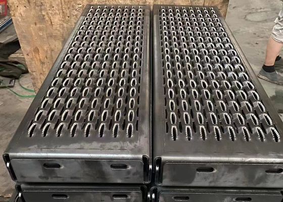 Hot Dipped Round Hole S275jr Galvanized Steel Grating
