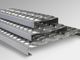 Serrated S235 Heavy Duty Grip Strut Perforated Metal Plank Grating For Walkway