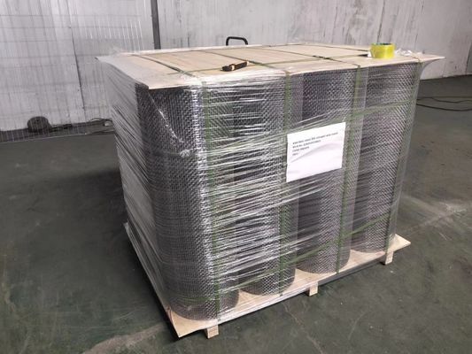 Crimped Wire Woven Vibrating Screen Mesh For Coal Mine