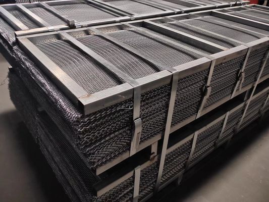 Width 27" Stucco Plaster Mesh Spray Diamond Wire Mesh SGS Approved