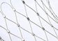 Diamond Hole 1 2 Inch 3 Inches 304 316L Stainless Steel Flexible Wire Rope Mesh Netting For Bid Aviary