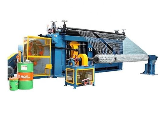 Plc Control Heavy Duty Gabion Box Machine For Hexagonal Wire Mesh