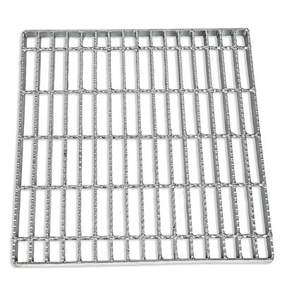 Hot Dip Steel Galvanized Serrated Grating For Floor And Trench
