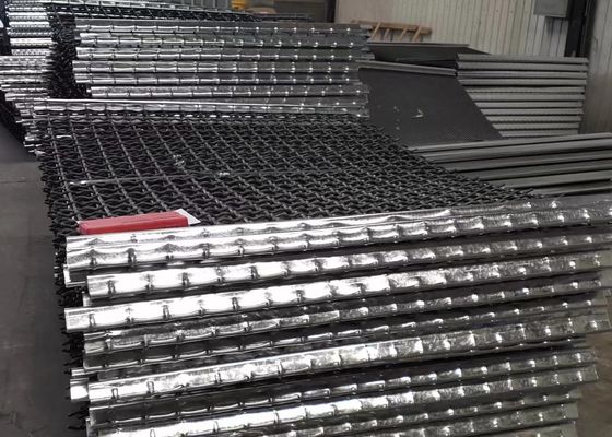 High Frequency Vibrating Stainless Steel Woven Screen 304