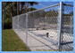 Rustproof Removable Temporary Chain Link Fence Fabric For Construction Security