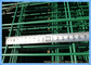 Green Powder Coated Wire Mesh Fence Panels Perimeter Coated Welded Wire Fence Steel