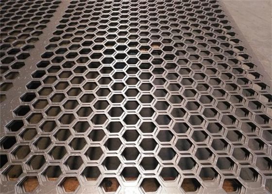 Duplex Quality Stainless Steel Hexagonal Perforated Metal Plate Aquaculture And Saltwater