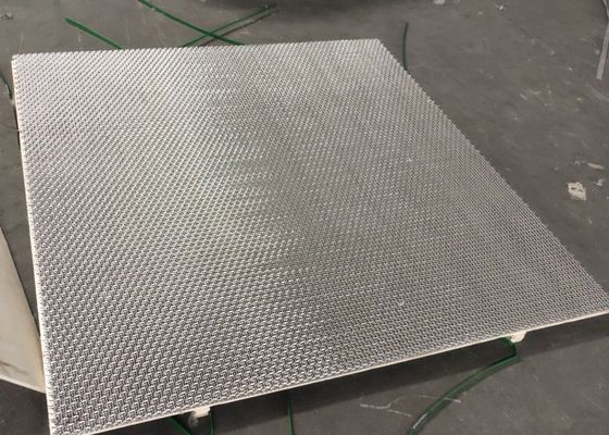 High Tensile Strength 8x13mm Openning Stainless Steel Crimped Wire Mesh